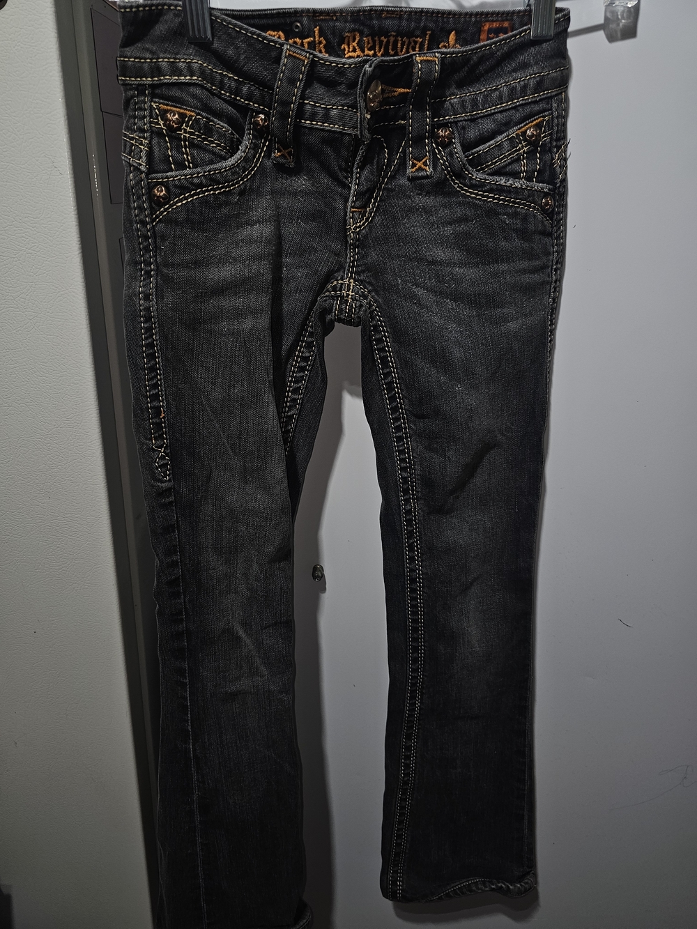Rock Revival Women's Bootcut Jeans Dark Wash Size 23
